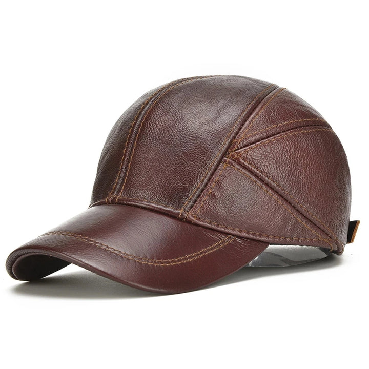 Pharell Vintage Leather Cap