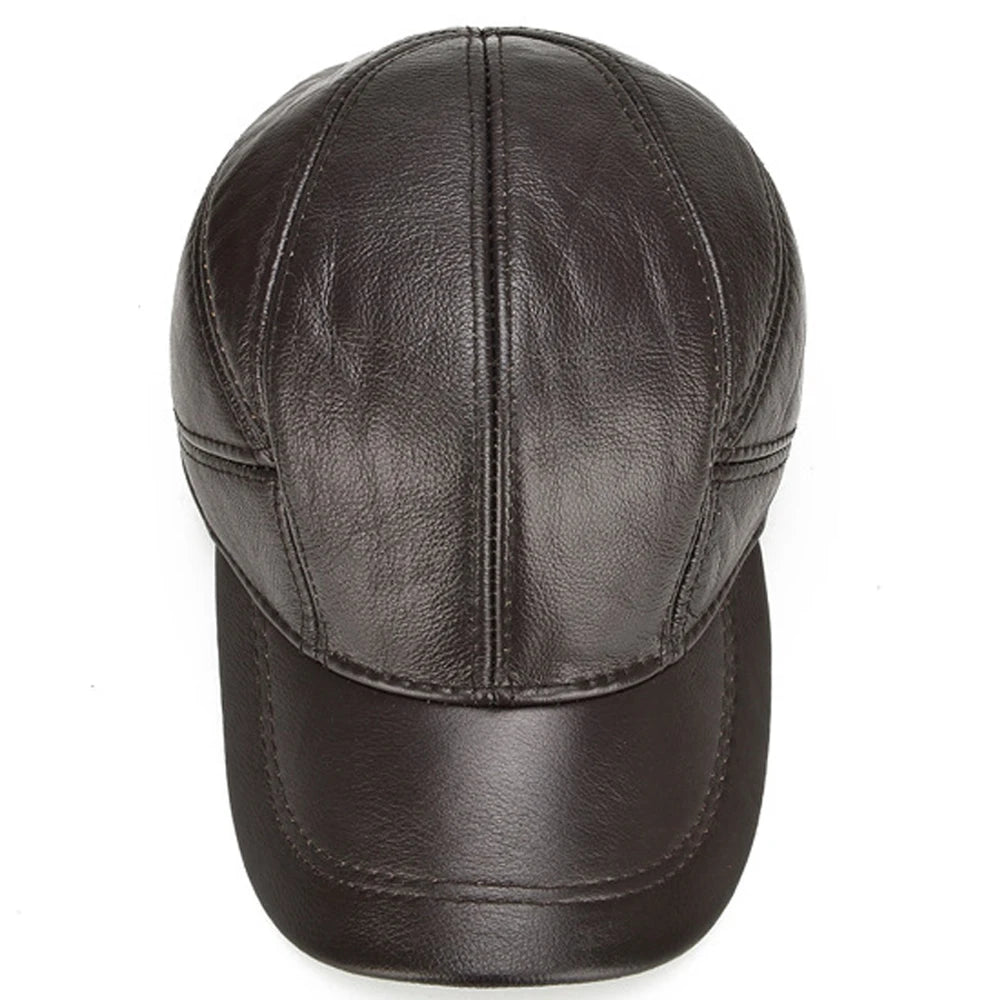 Pharell Vintage Leather Cap