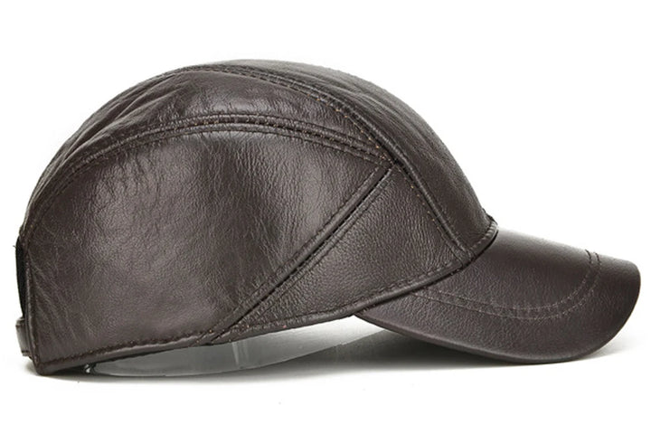 Pharell Vintage Leather Cap