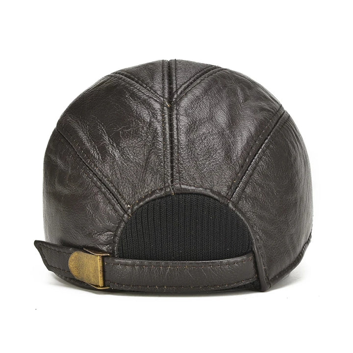 Pharell Vintage Leather Cap