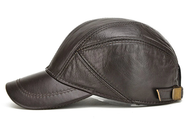 Pharell Vintage Leather Cap