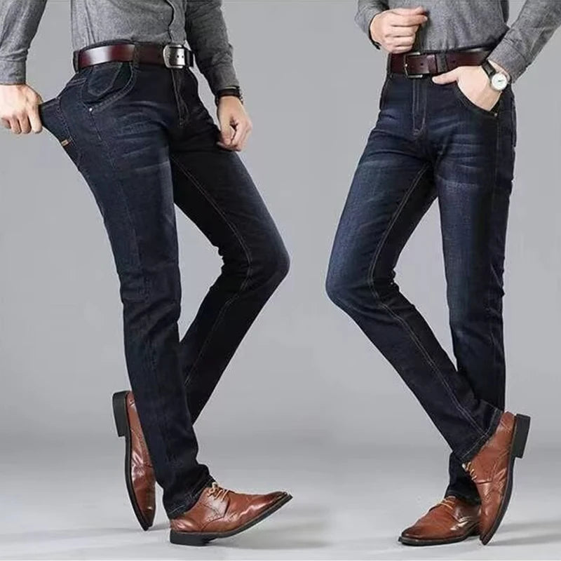 Palermo Straight-Cut Stretch Jeans