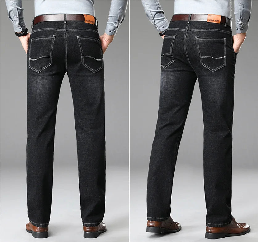 Palermo Straight-Cut Stretch Jeans