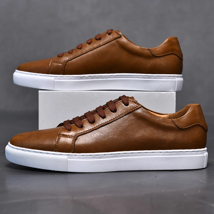 Sivorri Genuine Leather Casual Sneaker