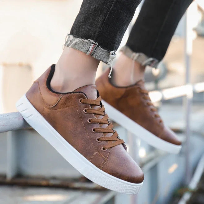 Happy Drifter Casual Leather Shoes