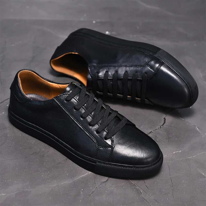 Sivorri Genuine Leather Casual Sneaker