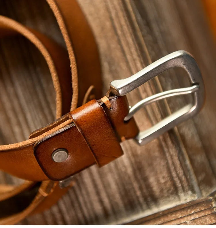 Old West Leather Belt