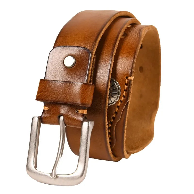 Old West Leather Belt