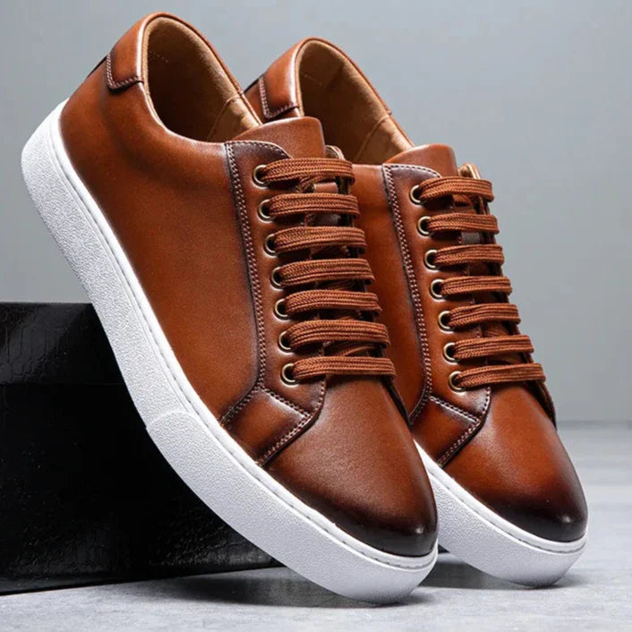 Salvano Genuine Leather Sneakers