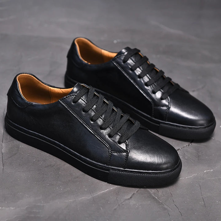 Sivorri Genuine Leather Casual Sneaker