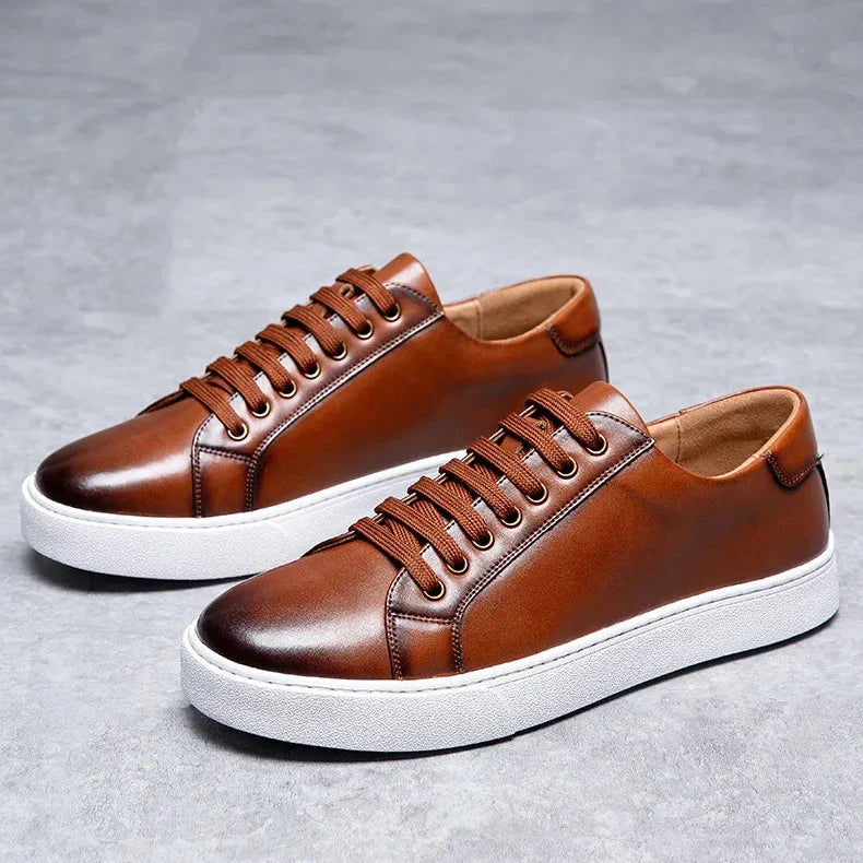 Salvano Genuine Leather Sneakers