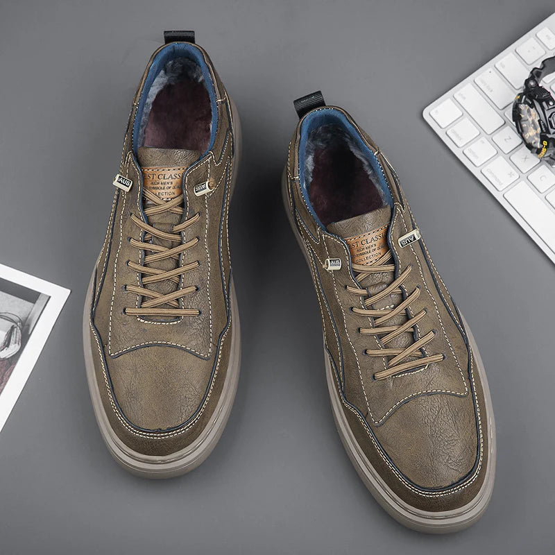 Sivorri Leather Street Sneaker